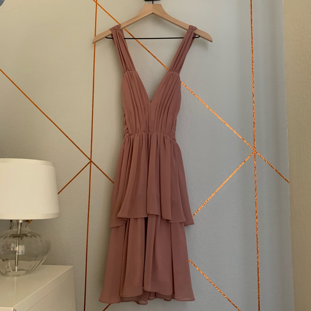 H&M rose pink dress